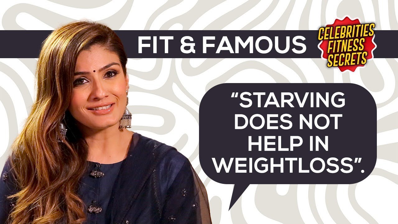 Raveena Tandon On Starving, Weight Loss , Yoga & Women's Safety #raveenatandon #fitness