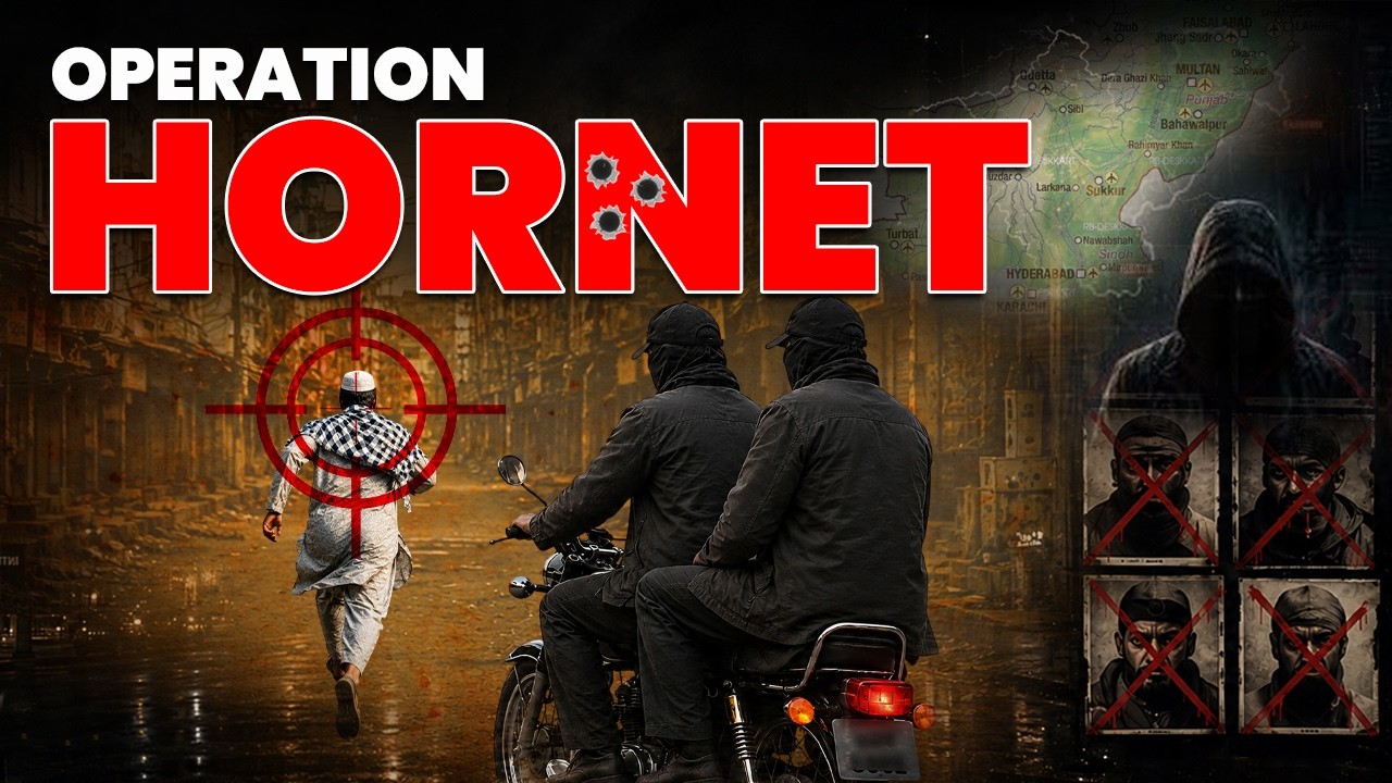 Operation Hornet: India's Most Daring Spy Mission