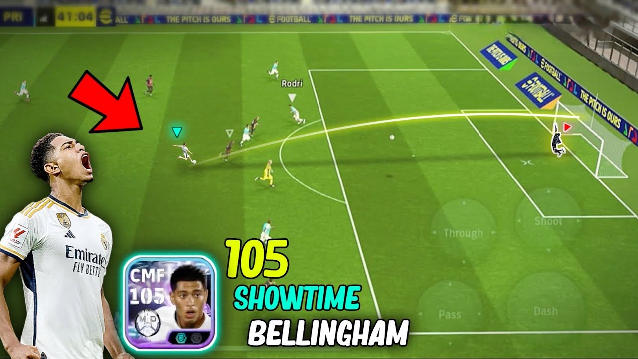 physically he's strong but talent wise Does he deserve new skill (magnet feet) 🤔 Bellingham showtime