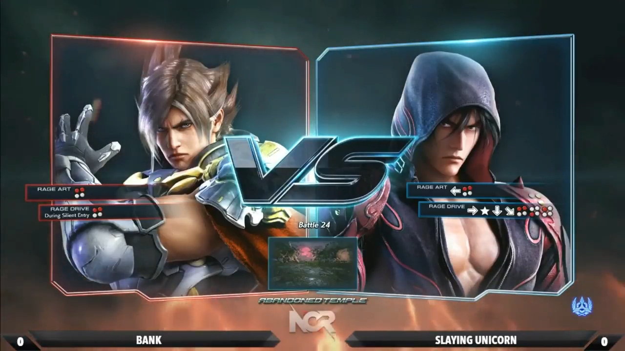NCR 2017 TEKKEN 7 (BANK) vs (SLAYING UNICORN)