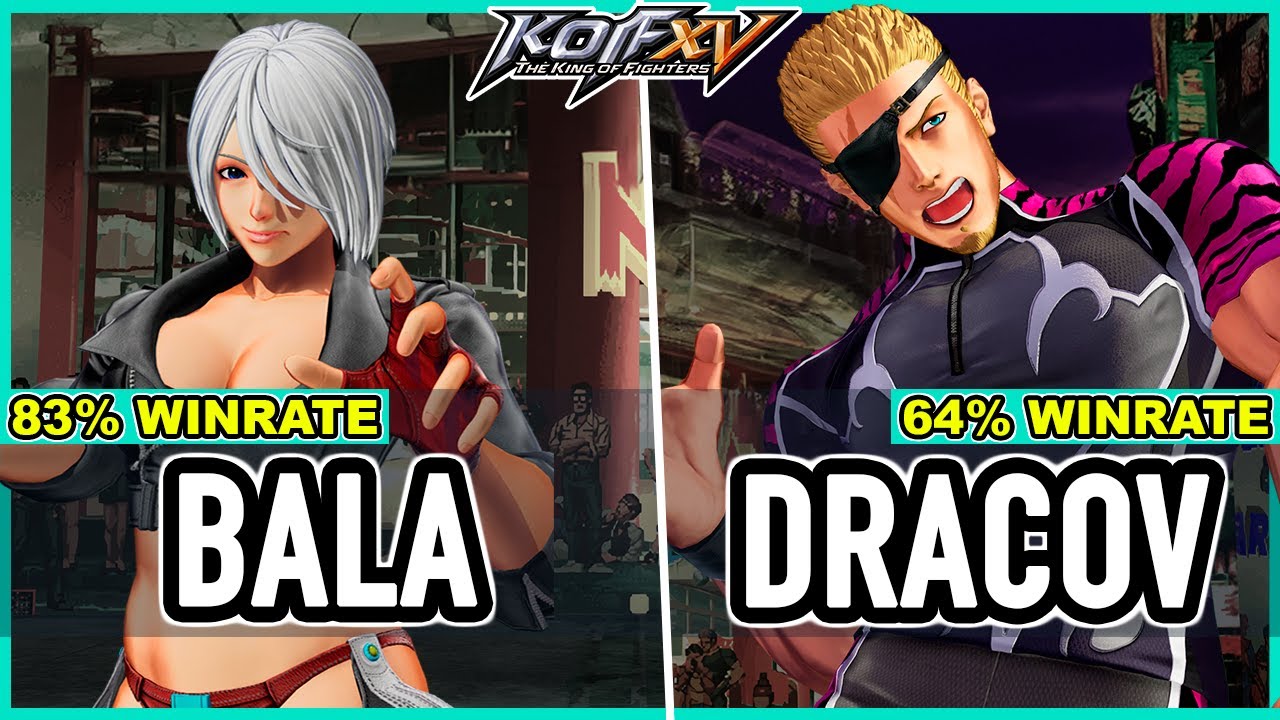 KOF XV 🔥 Bala (Ángel/K'/Iori) vs Dracov (Ramón/Billy/Meitenkun)