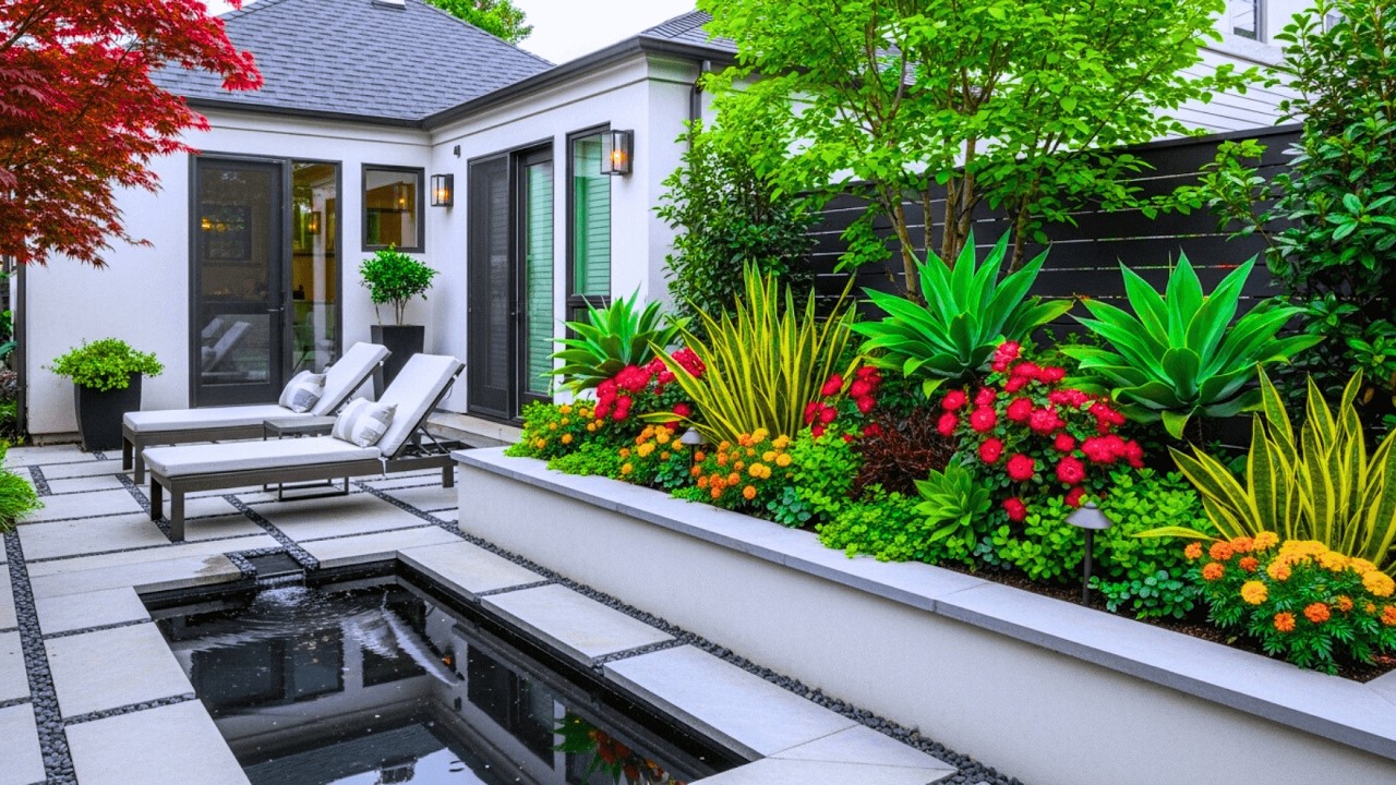Backyard Landscaping Ideas 2026 🌿 Small Space Garden Makeover Into a Luxury Outdoor Oasis!