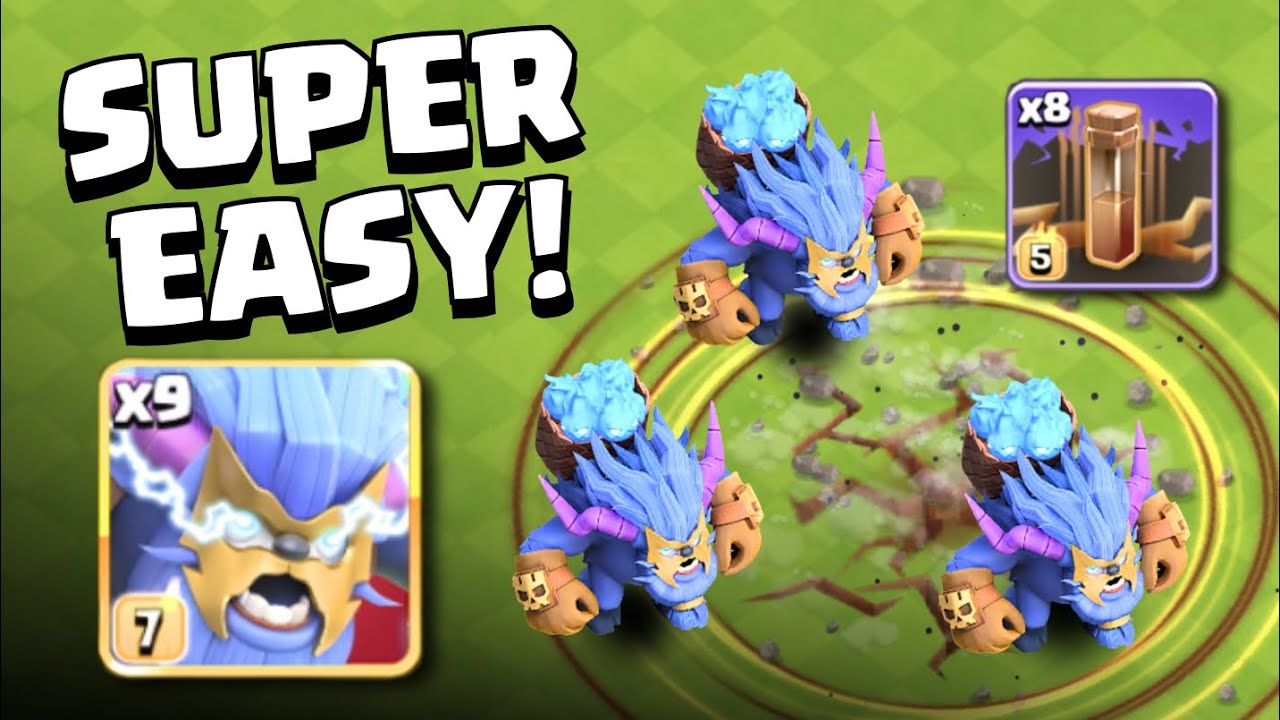 Super Yeti Spam is WAY Too Strong! This Might Be the Easiest Army in Clash of Clans (Not kidding)