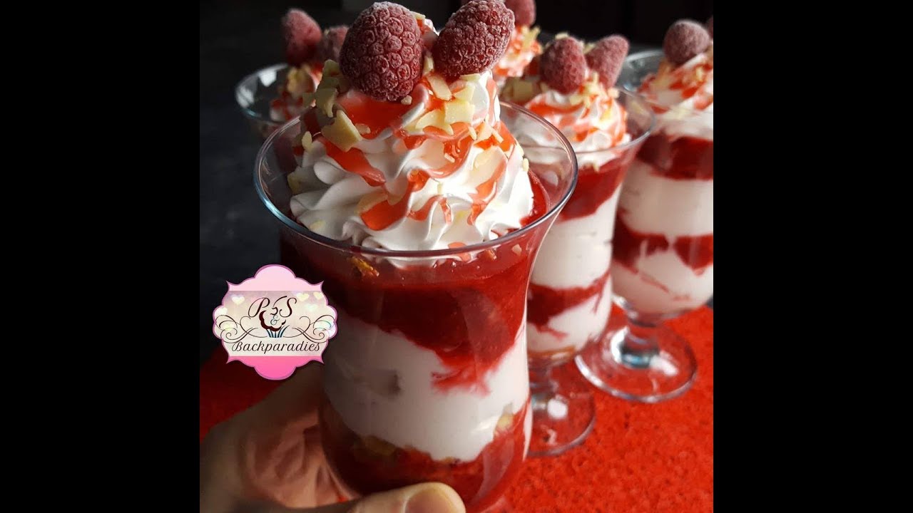 HIMBEERTRAUM DESSERT😍Leckerer Nachtisch👉 P&S Backparadies