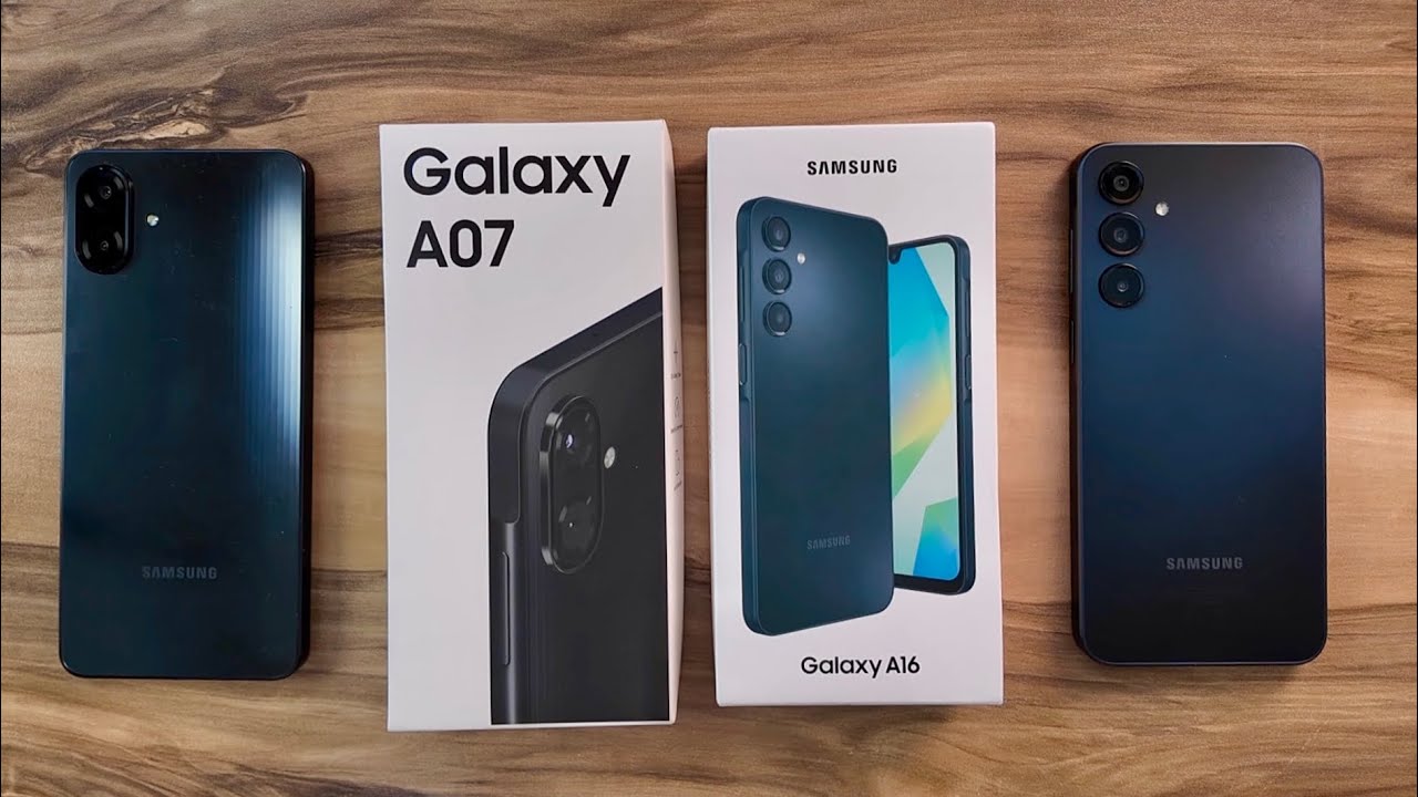 Samsung Galaxy A07 vs Samsung Galaxy A16