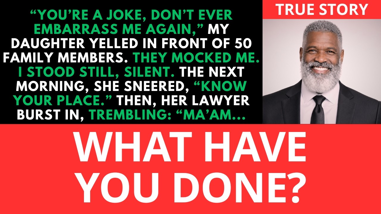 My Daughter Insulted Me—Then Her Lawyer Dropped a Bombshell... | Life Stories.