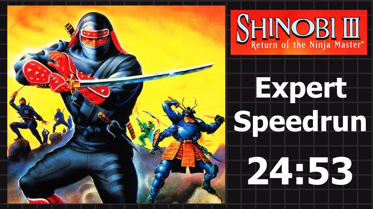 Shinobi III Speedrun - Expert - 24:53