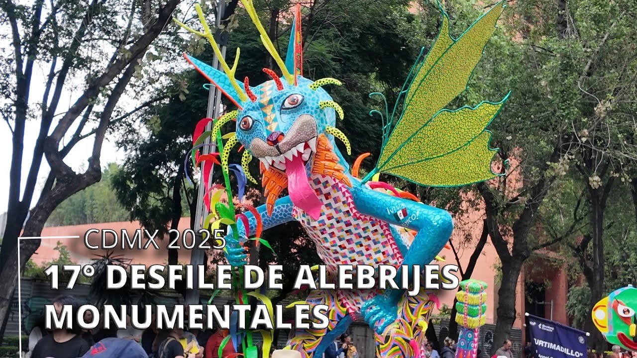 🐲 As&iacute; se vivi&oacute; el DESFILE de ALEBRIJES Monumentales 2025 en CDMX | &iexcl;ESPECTACULAR! 🇲🇽