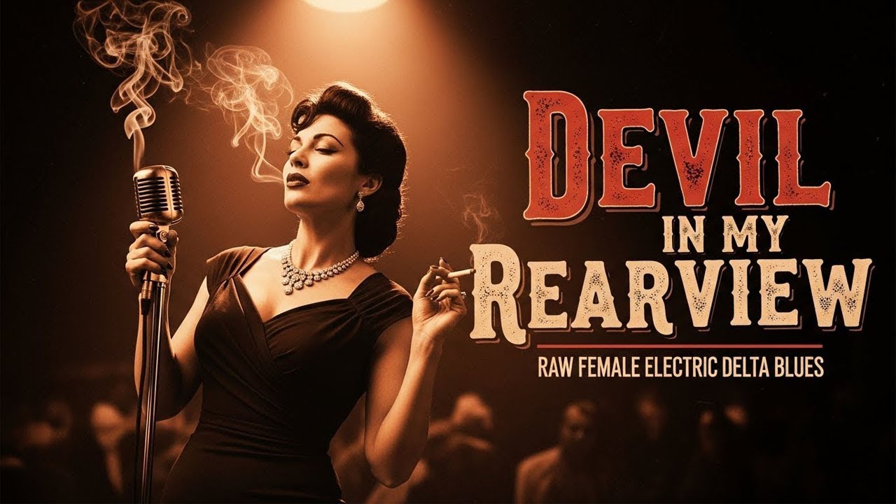 DEVIL IN MY REARVIEW | Raw Vintage Female Electric Delta Blues (1950s Southern Juke Joint)