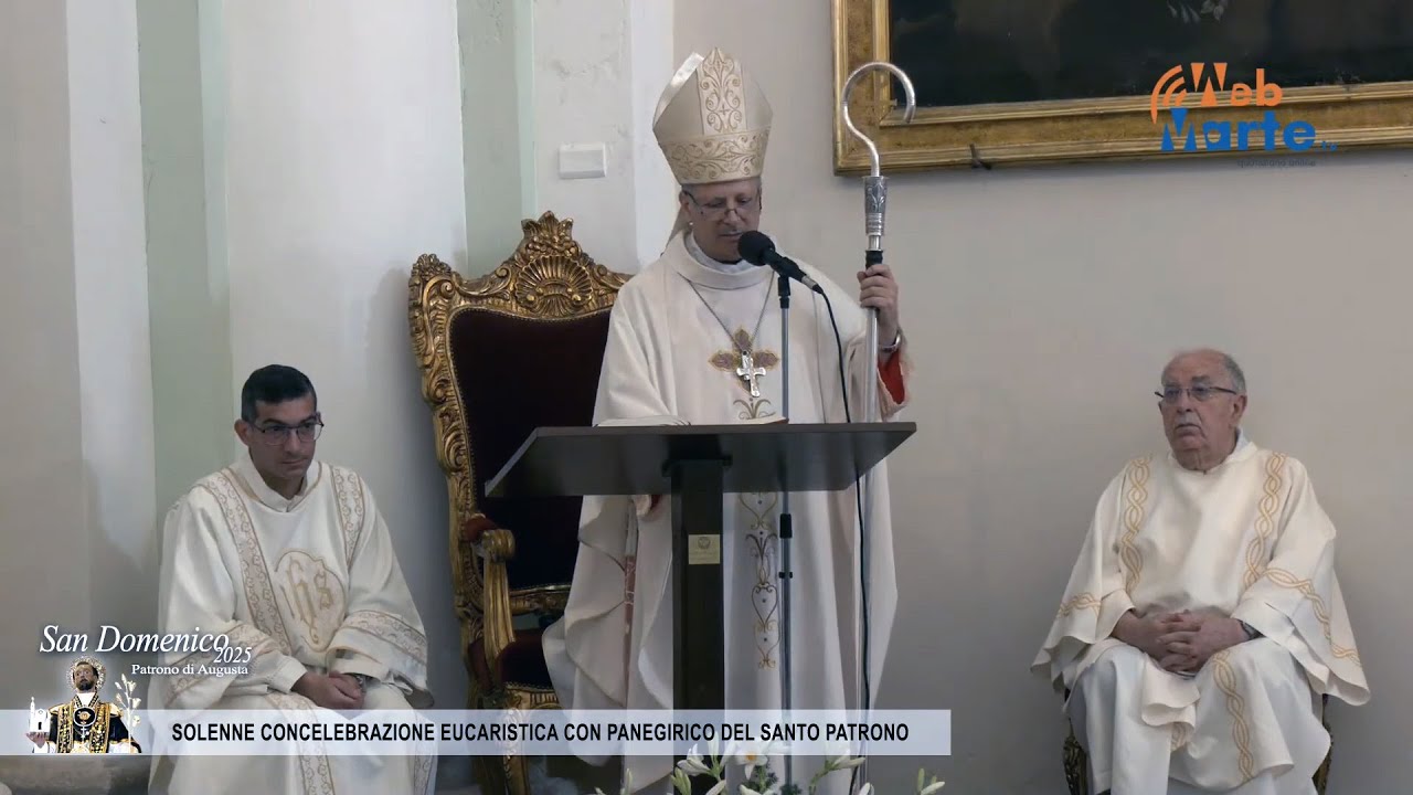 Augusta | Festa San Domenico - Solenne concelebrazione eucaristica con panegirico del Santo Patrono