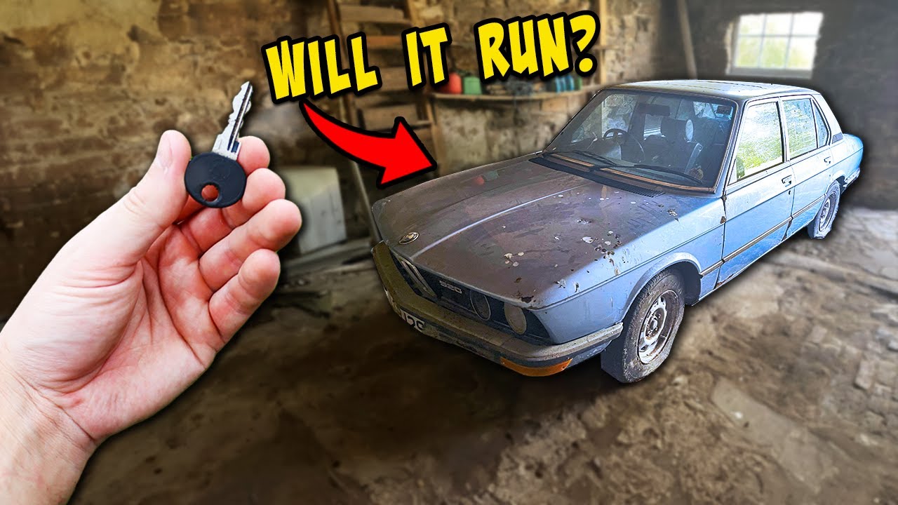This BMW Has Been Sitting in a BARN for 30 YEARS...Will it Run?