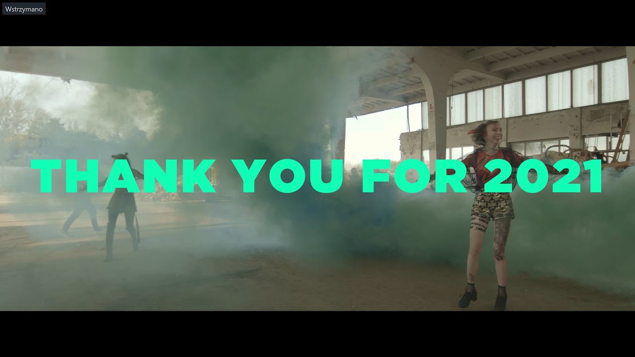 THANK YOU FOR 2021!