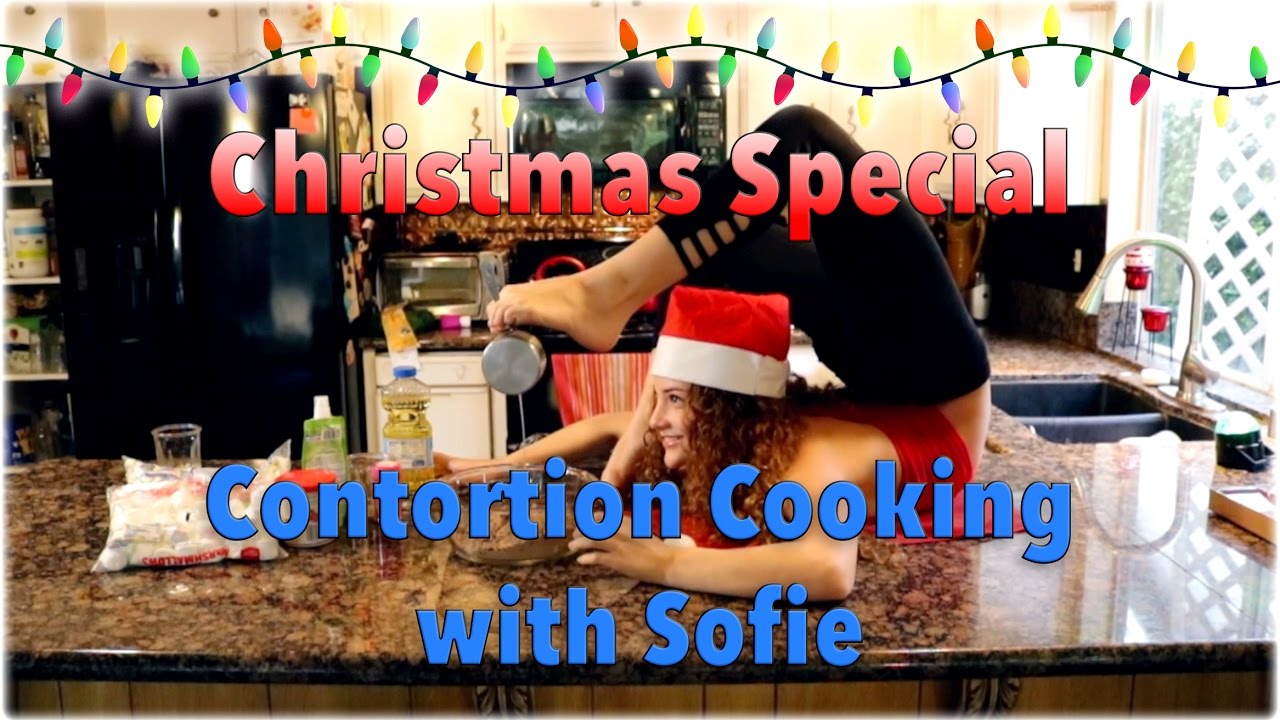 CHRISTMAS COOKING WITH MY FEET
