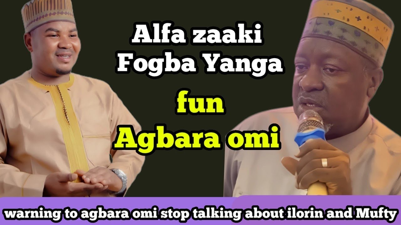 Zaaki Fogba Yanga fun agbara omi last warning stop talking about ilorin and Mufty ilorin