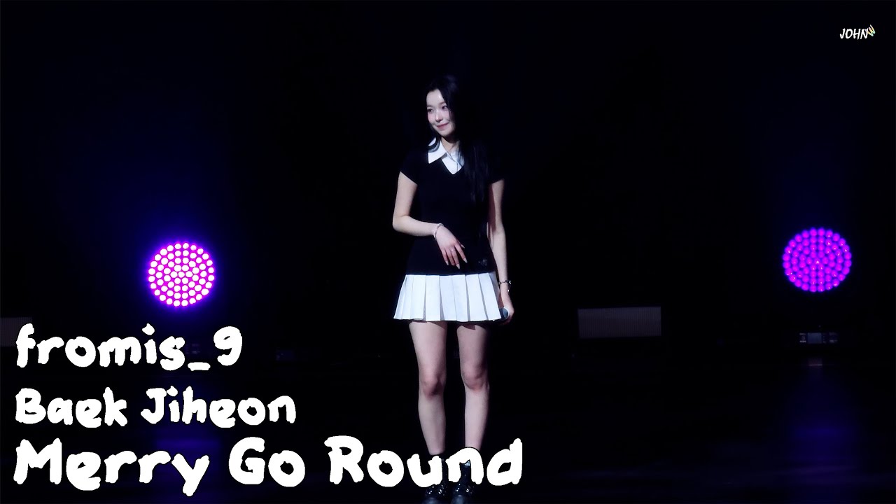 260117 프로미스나인(fromis_9) (백지헌 직캠 Baek Jiheon Fancam) Merry Go Round - THE SHINE BIG2 IN MACAO