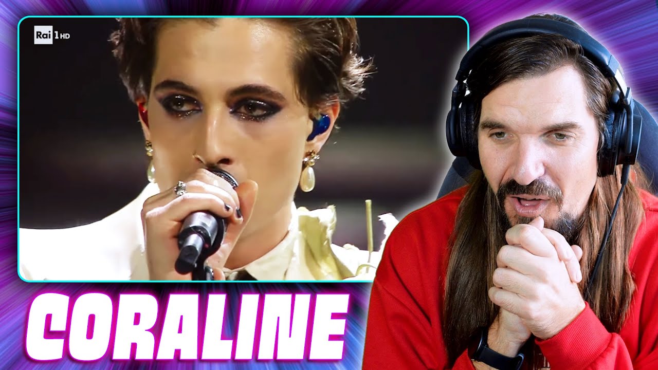 This was hauntingly beautiful | Coraline by Maneskin - Orchestrated and conducted by Enrico Melozzi