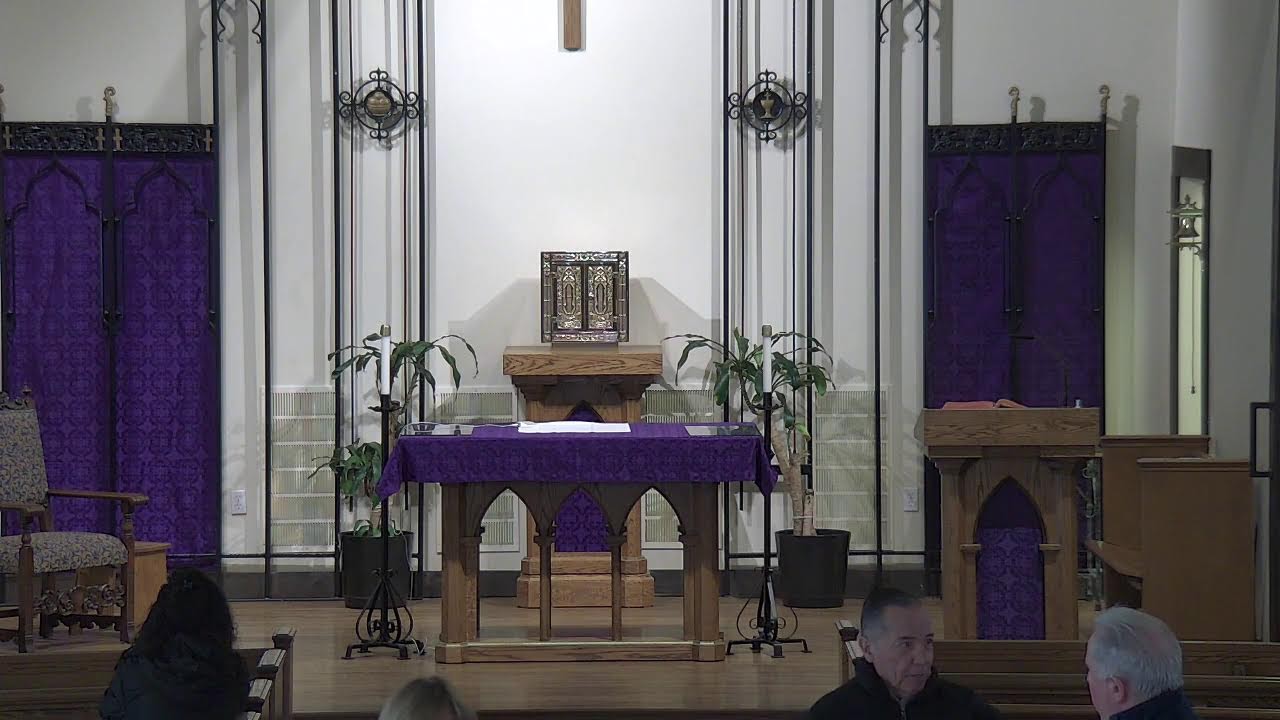 LIVE: Daily Mass will begin at 9AM.