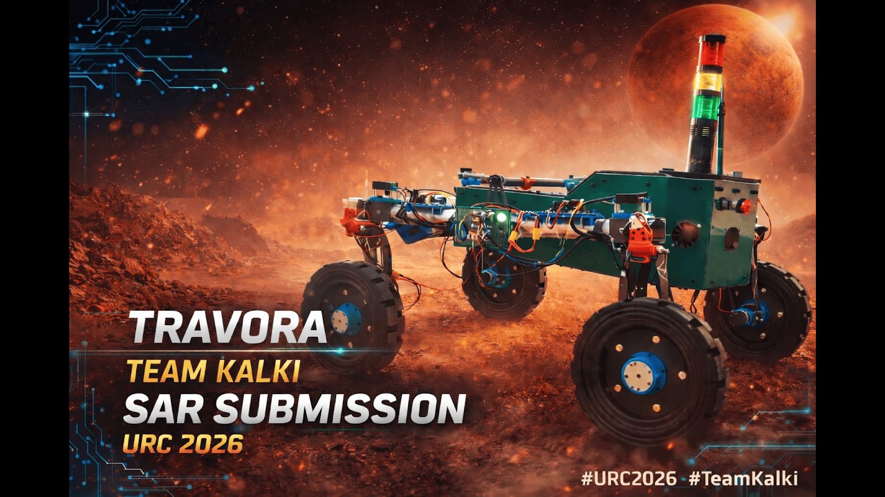Team Kalki | University Rover Challenge | SAR 2026