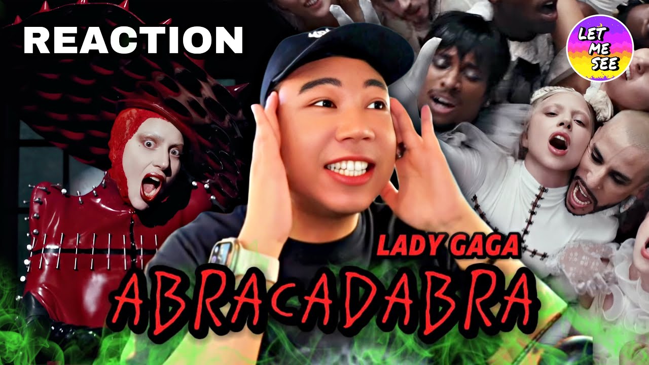 LADY GAGA ABRACADABRA MV REACTION BY LITTLE MONSTER! MAYHEM LG7