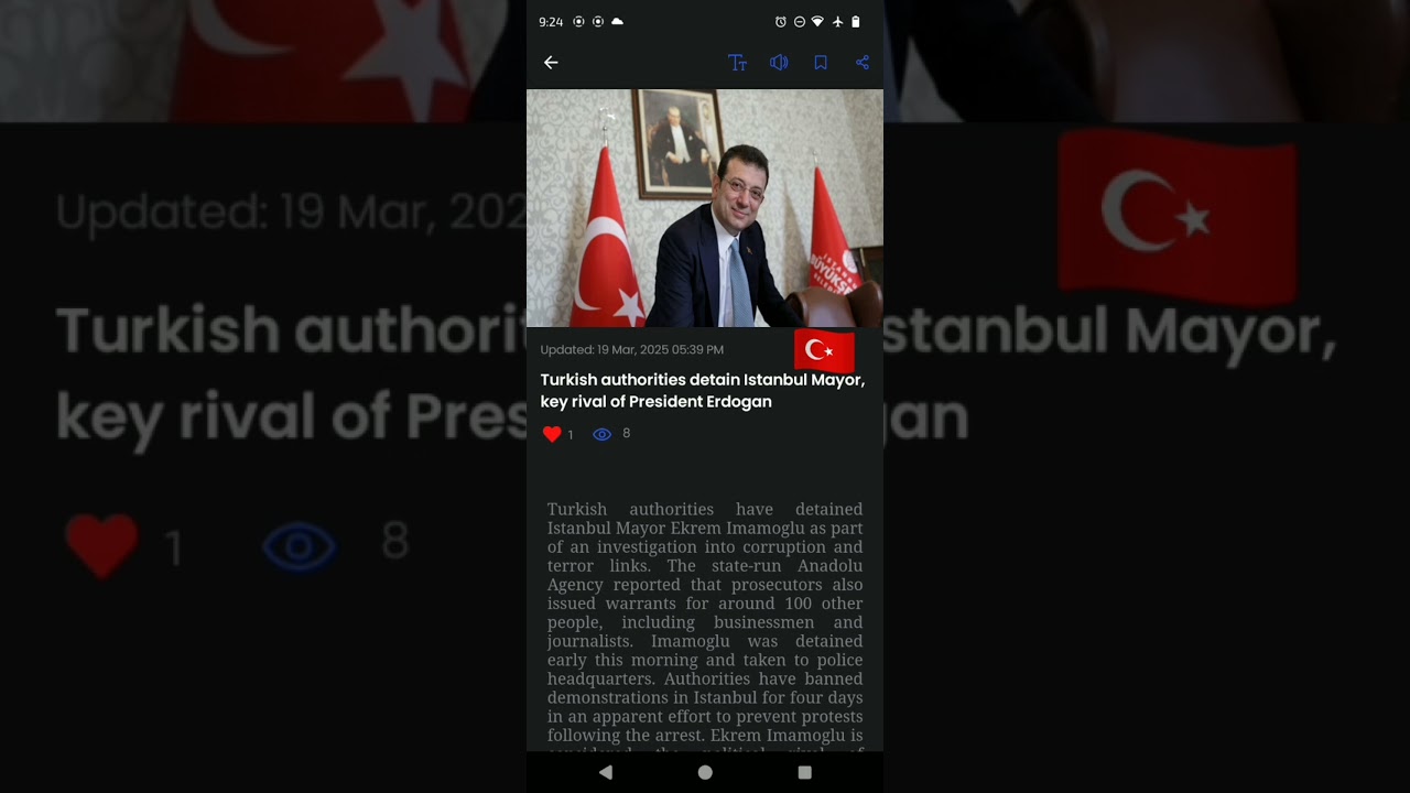 Political Vendetta at Play in TURKIYE🇹🇷