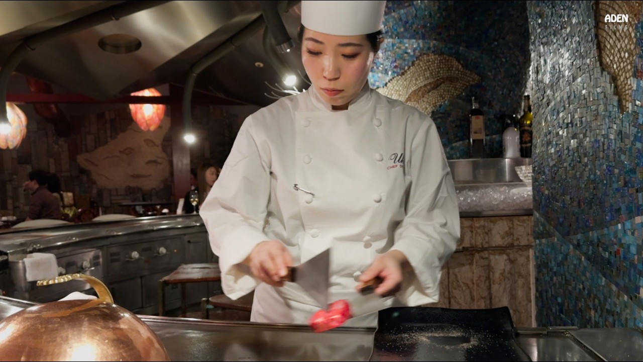 $200 Kobe Beef & Lobster dinner in Tokyo - Japan's most prestigious Teppanyaki