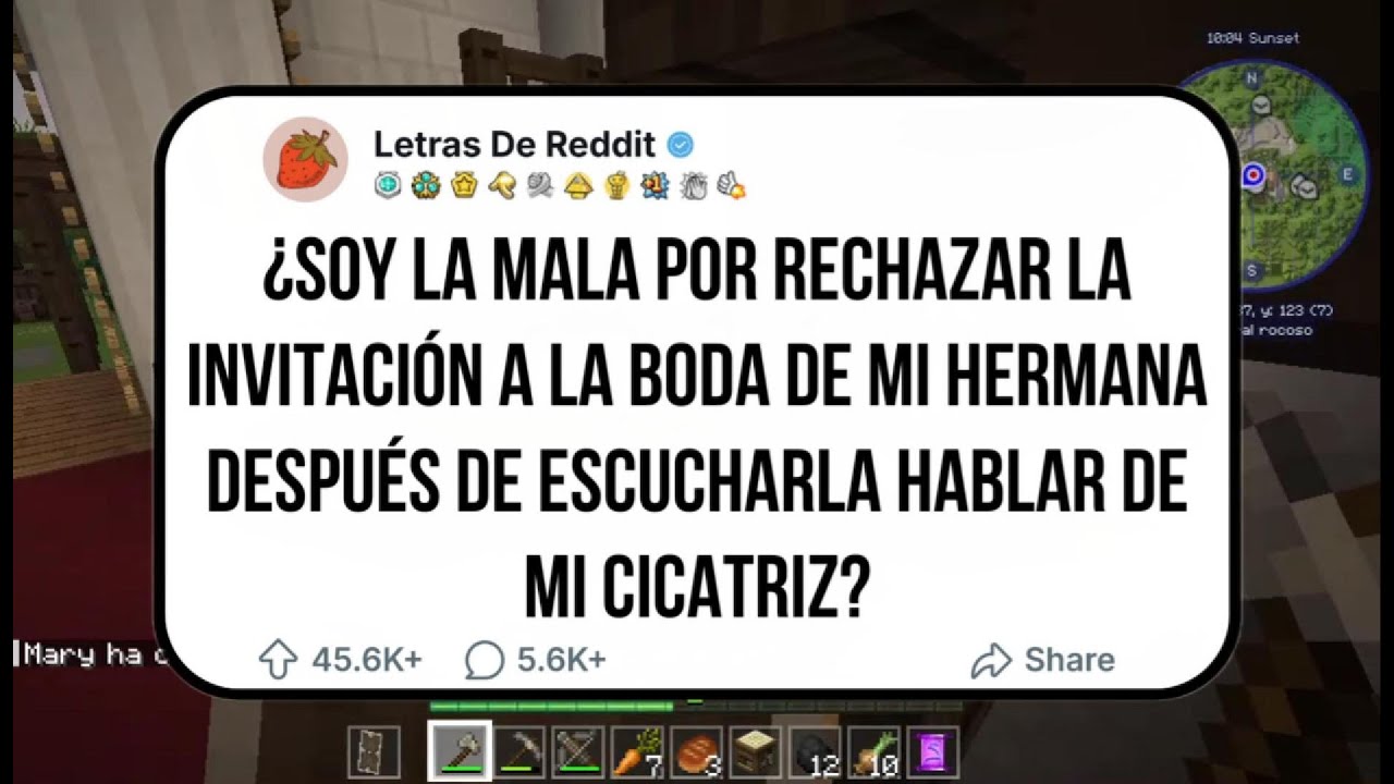 SOY LA MALA POR RECHAZAR IR A LA BODA DE MI HERMANA DESPUES DE ESCUCHAR QUE HABLABA MAL DE MI CICATR