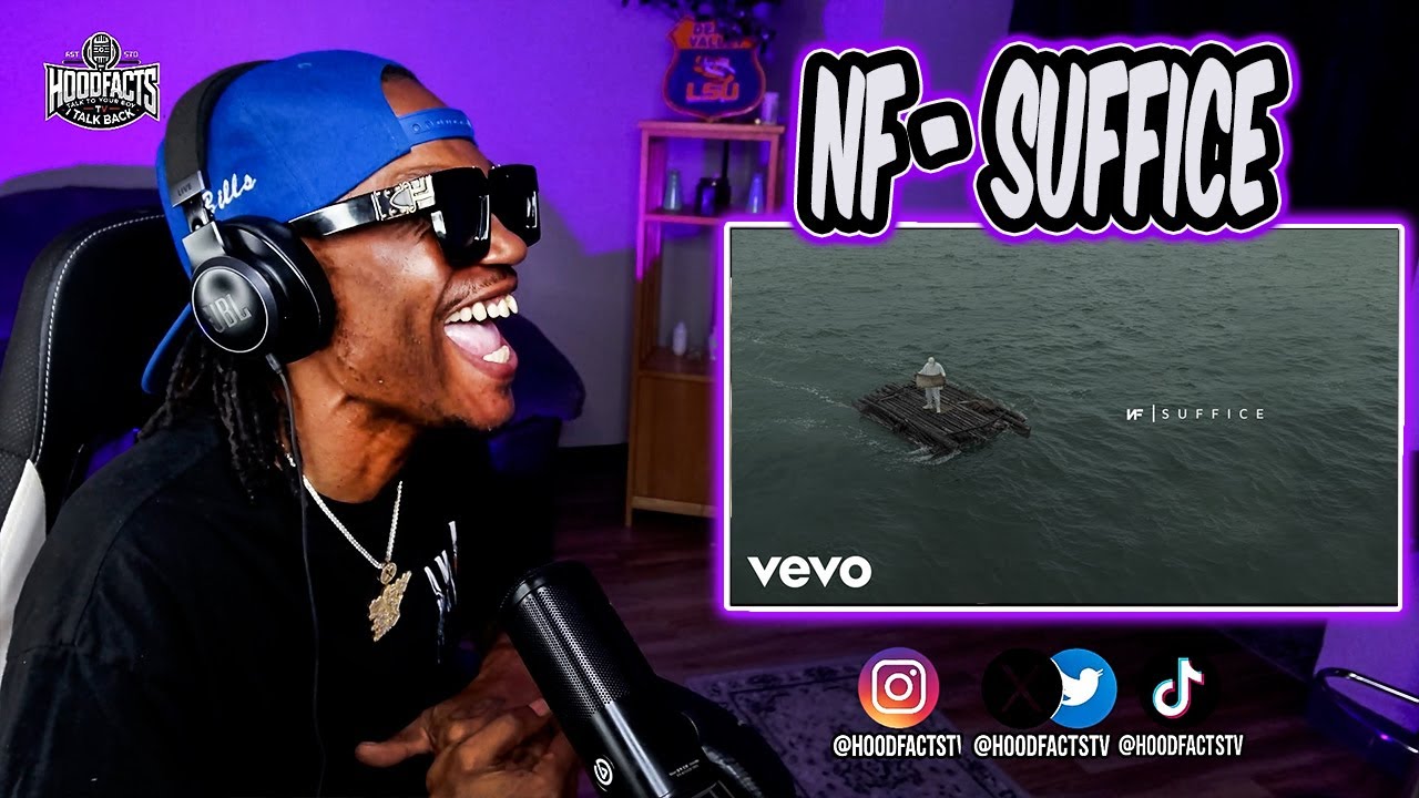 HoodFacts TV Reacts to | NF - SUFFICE