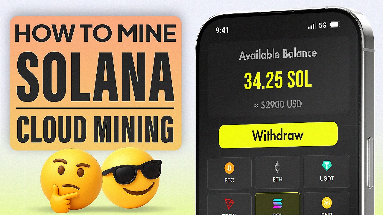 How To Mine Solana (SOL) in 2026 | Cloud Mining Step-by-Step Tutorial for Beginners