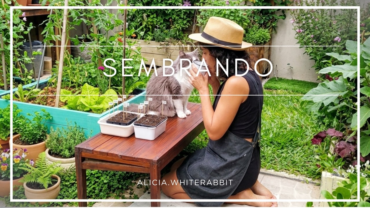 🌱 La calma en el confiar... Sembrando en almácigos para Otoño / Invierno. Slow Living | Ritmo lento