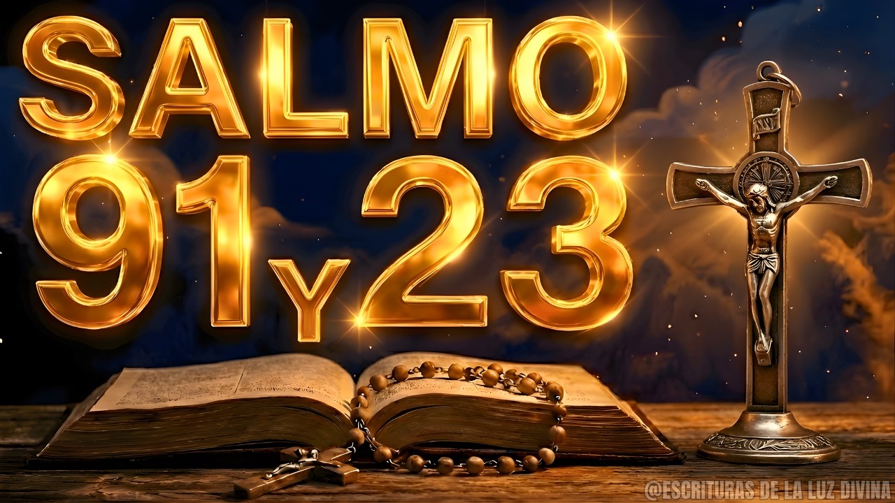 ORACIÓN del DÍA 9 de FEBRERO 🌅 SALMO 91 y SALMO 23 - Las dos ORACIONES MÁS PODEROSAS de la BIBLIA