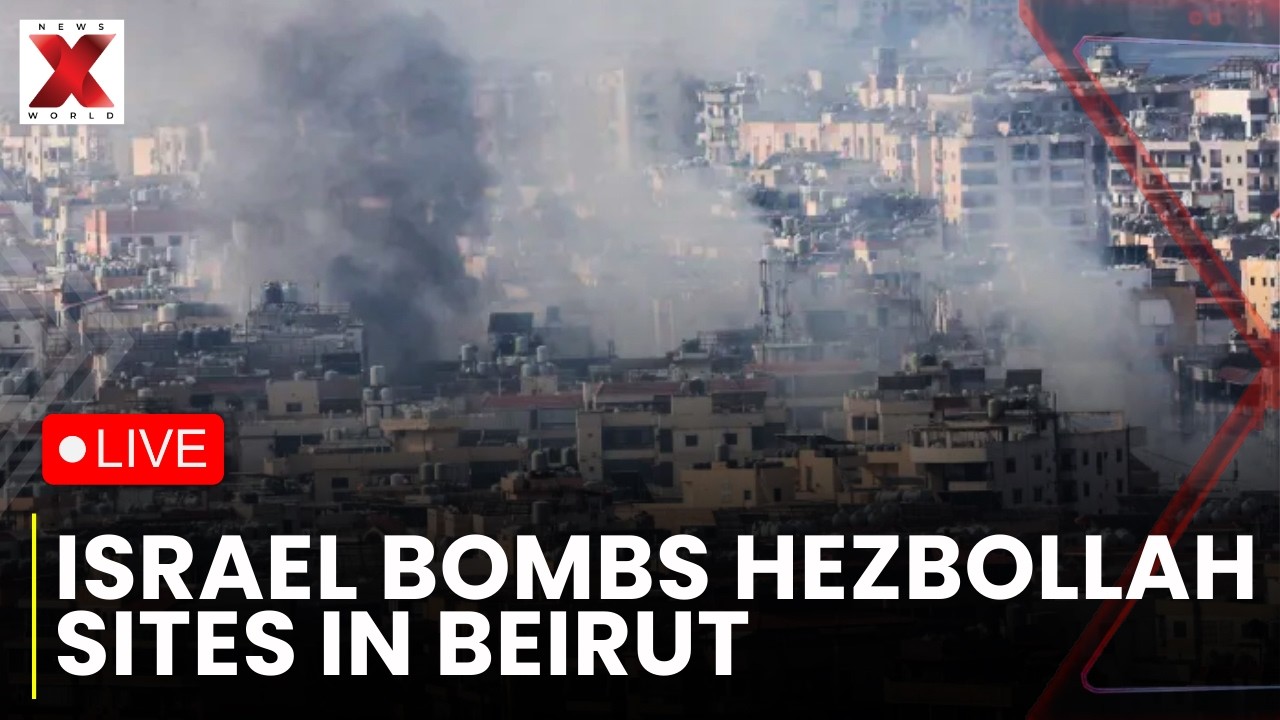 Israel Airstrikes Beirut LIVE: Smoke Rises Over Beirut After Israeli Strikes Target Hezbollah Sites