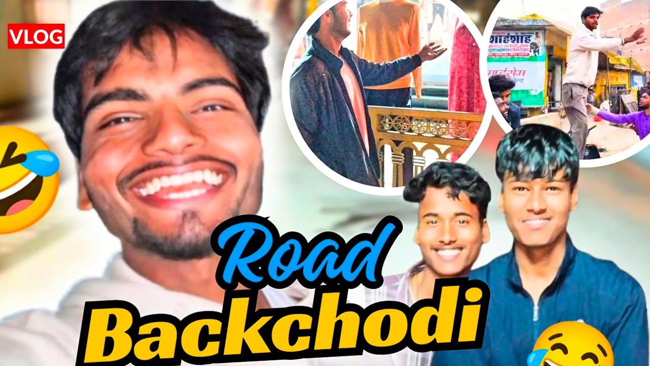 Road Pe Backchodi 😂 Road Pe Lower Nikal Diya 😂 #vlog 