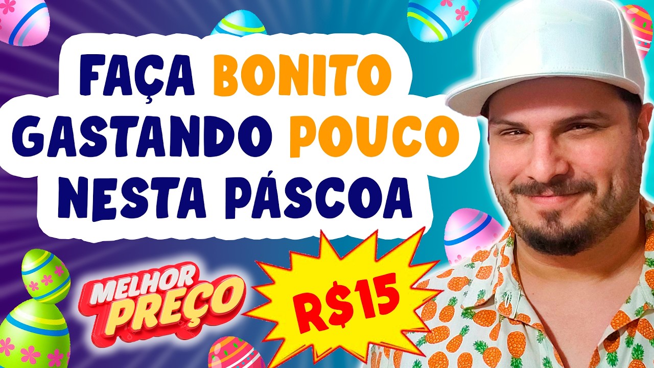 5 DICAS DE PRESENTES DE P&Aacute;SCOA AT&Eacute; NO M&Aacute;XIMO R$15 pra VOC&Ecirc; N&Atilde;O PASSAR VERGONHA #pascoa #p&aacute;scoa2026