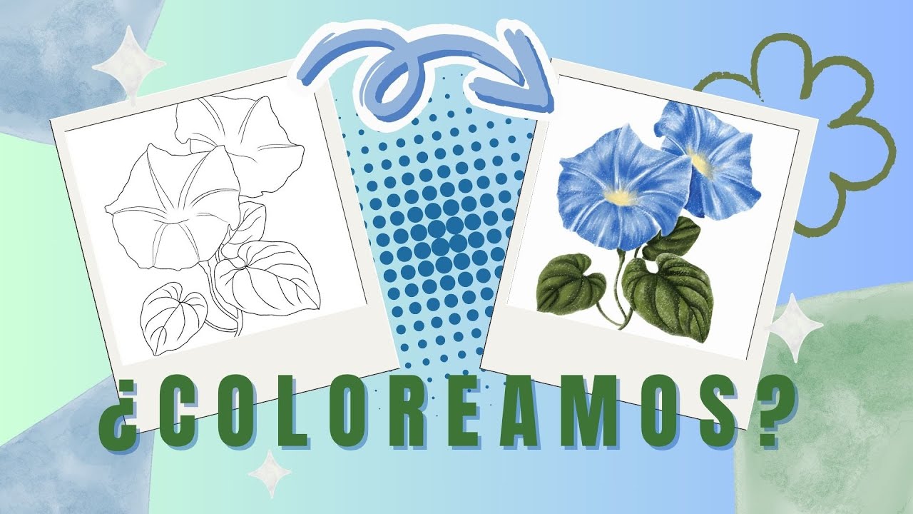 ¡Mira Cómo Pintar Flores Azules Paso a Paso!💙