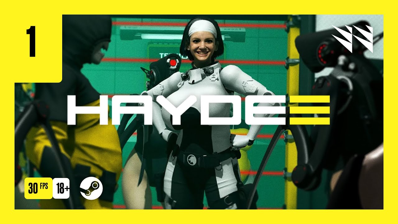Haydee 3 &mdash; Часть 01 (Прохождение)