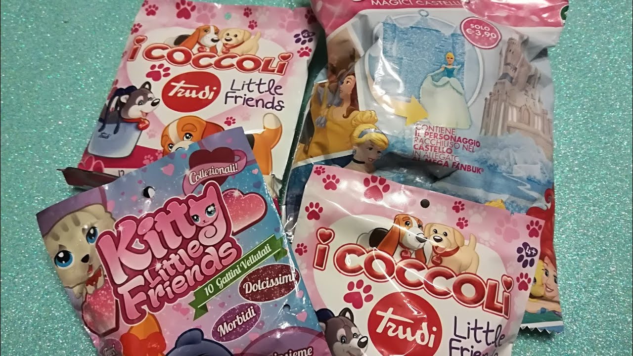 Unboxing edicola!! I coccoli, kitty little friend e i castelli delle principesse