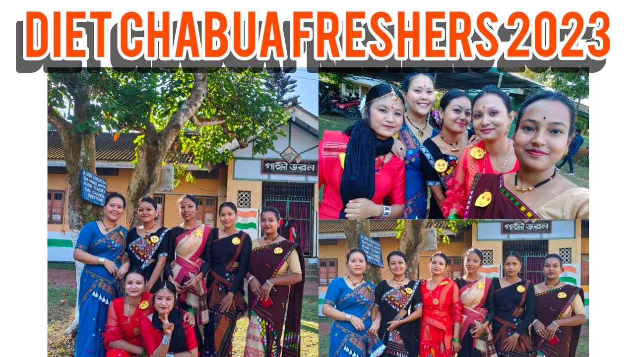 || DIET CHABUA || FRESHERS 2023 GROUP DANCE BY 1ST SEM GIRLS