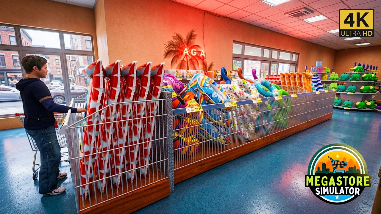 Megastore Simulator 4K #46 Level 169 New Summer Sales Update High Graphic Reshade