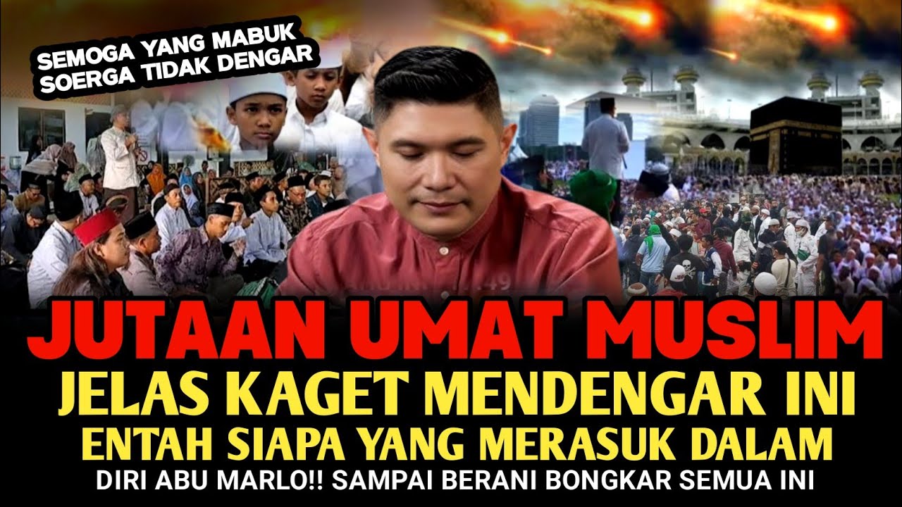 Obrolan Tepi Jurang!! Abu Marlo Buka Suara, Jutaan UMAT Sudah Waktunya Tahu Semua Ini