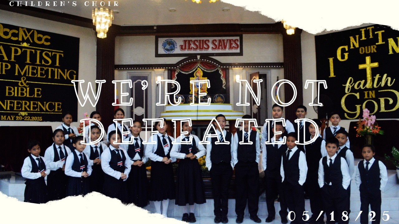 We're Not Defeated (BBC Children's Choir)