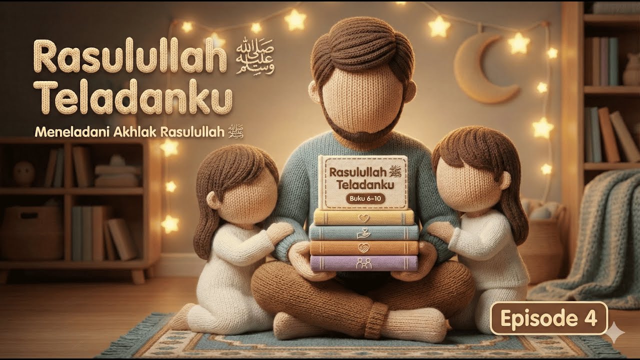 Rasulullah ﷺ Teladanku (6-10) | Membaca Buku Bersama Anak (Episode 4)