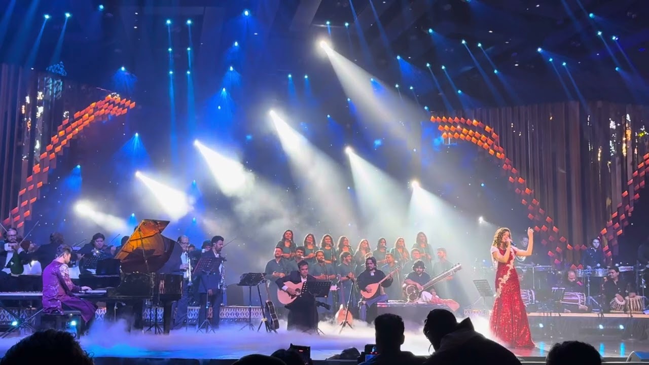 Mithoon Sharma and Palak Muchhal Live in Zee Cine Award 2025