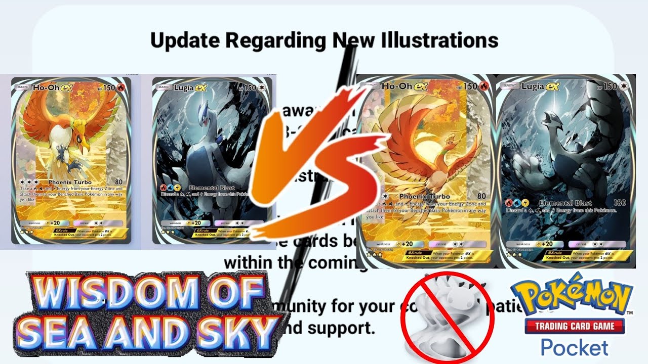 ANALYSIS! NEW IMMERSIVE ARTS FOR HO-OH ex and LUGIA ex! DID THEY COOK OR NAH? COMPENSATION?? | PTCGP