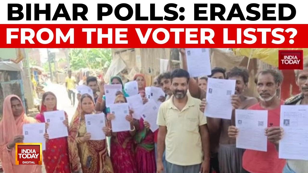 Bihar's Missing Voters: 65 Lakh Names Deleted, Millions Fight To Be Counted | India Today Survey