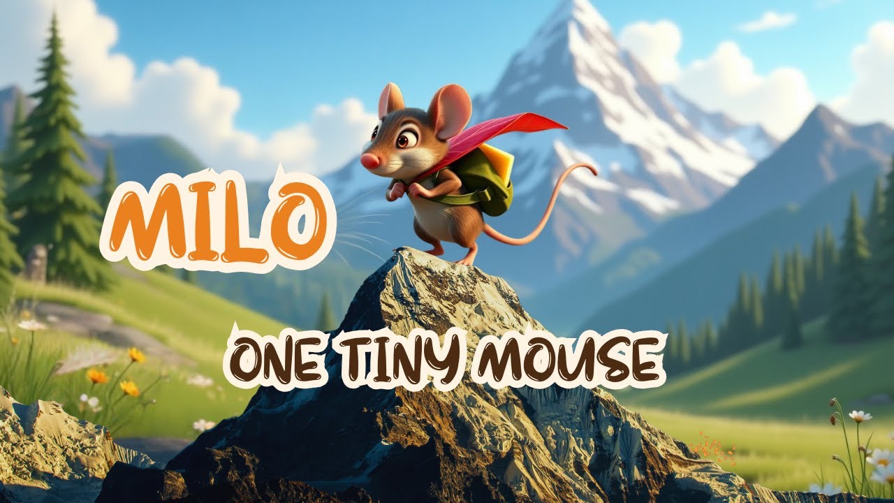 Milo One Tiny Mouse - Moral Story l Bedtime Stories l Short Story l NarraHex - English Stories
