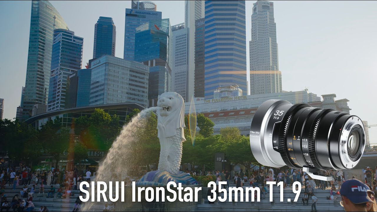 Sirui Ironstar 35mm T1.9 Singapore VLOG