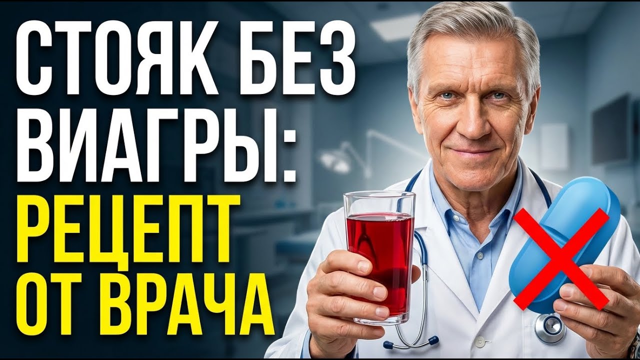 СТОЯК БЕЗ ВИАГРЫ? Доктор раскрыл рецепт!