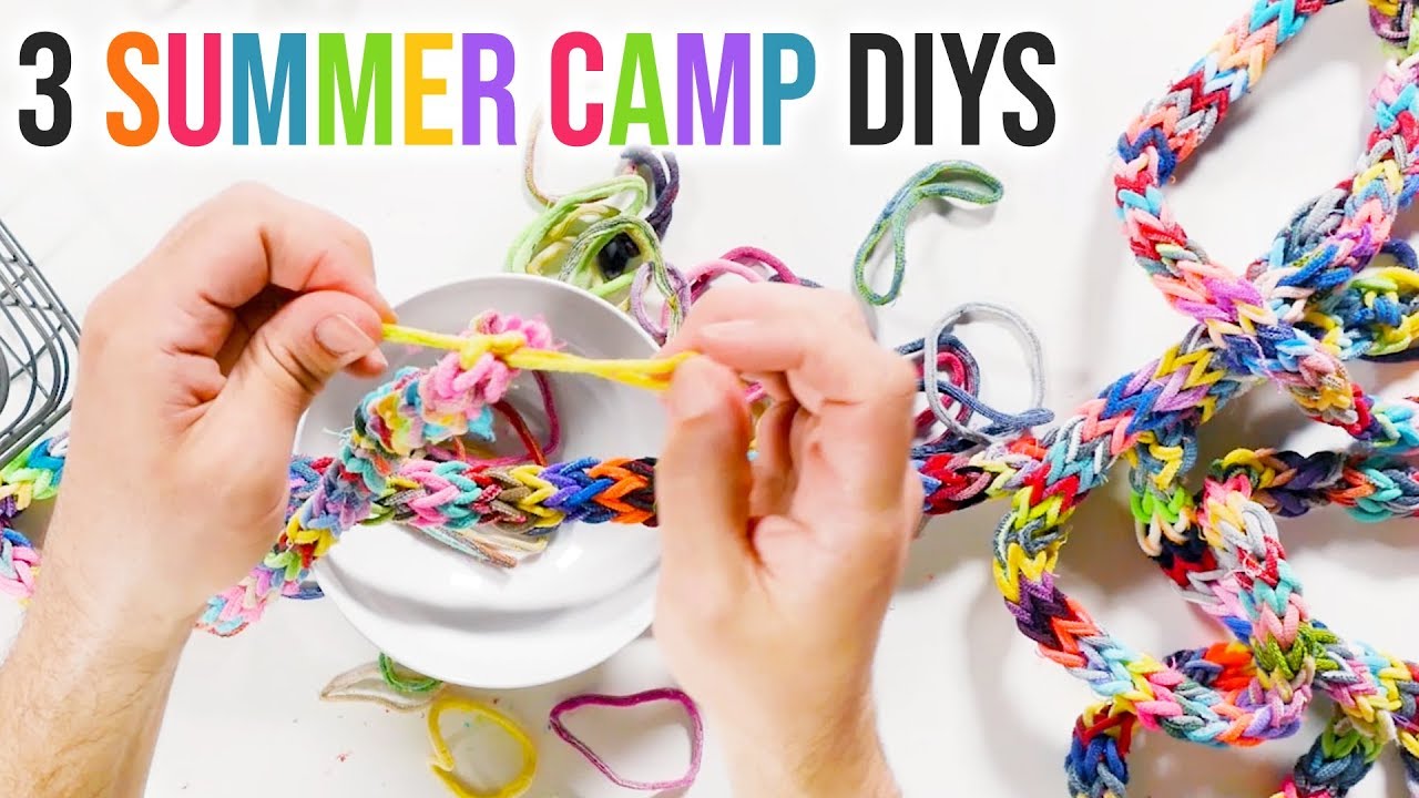 3 Summer Camp DIY Projects | Art Projects for Kids