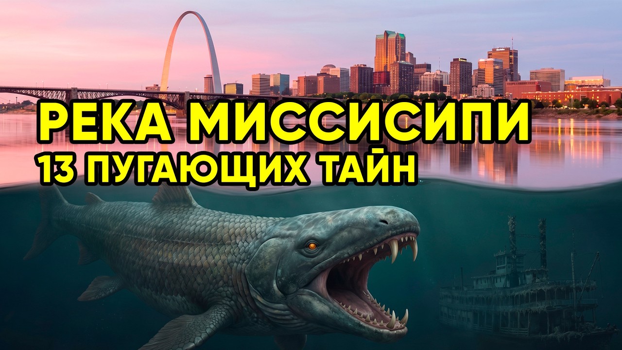 ЭТА РЕКА НАВОДИТ УЖАС. 13 тайн реки Миссисипи в США