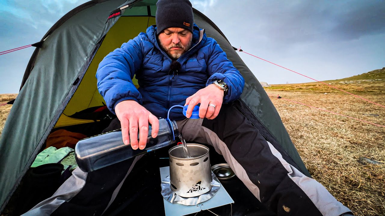 Yorkshire Dales Wild Camping in the Hilleberg Nallo
